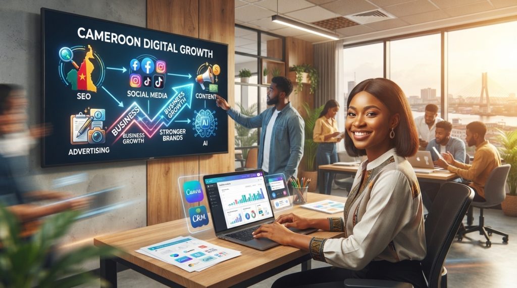 Digital marketing is becoming increasingly important for businesses in Cameroon. Learn how SEO, social media, content, advertising and AI can help Cameroonian businesses attract customers and build stronger brands.