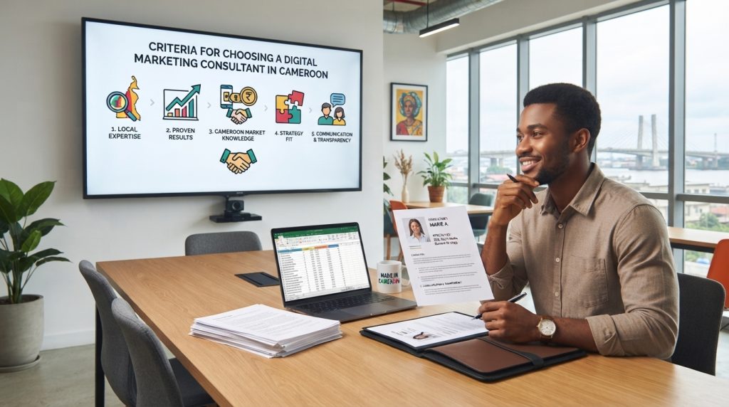 How to choose a digital marketing consultant in Cameroon