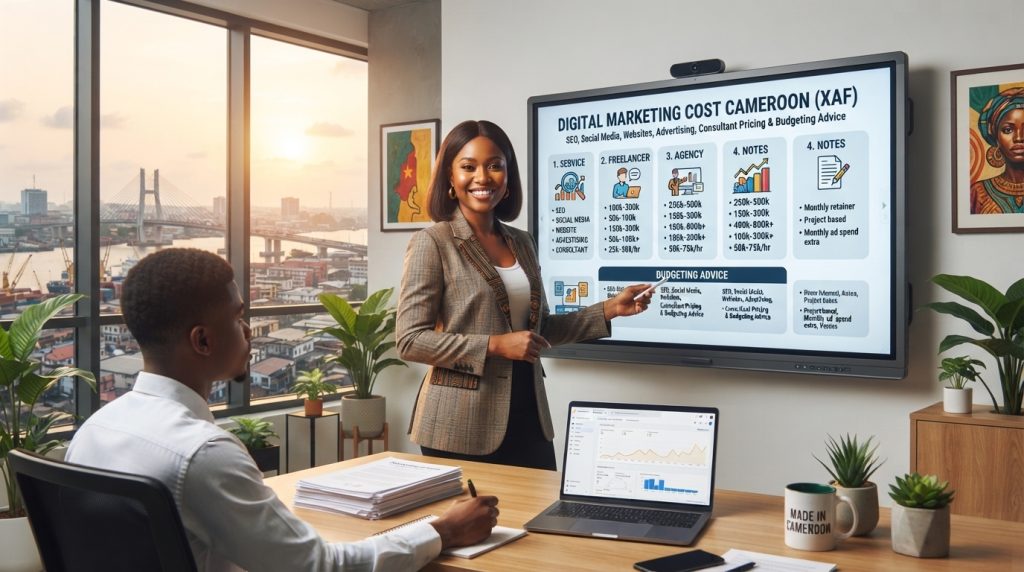 Digital marketing cost in Cameroon